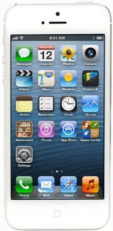 Смартфон Apple iPhone 5 32Gb White & Silver - Ярцево