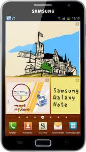 Смартфон Samsung Galaxy Note GT-N7000 Blue - Ярцево